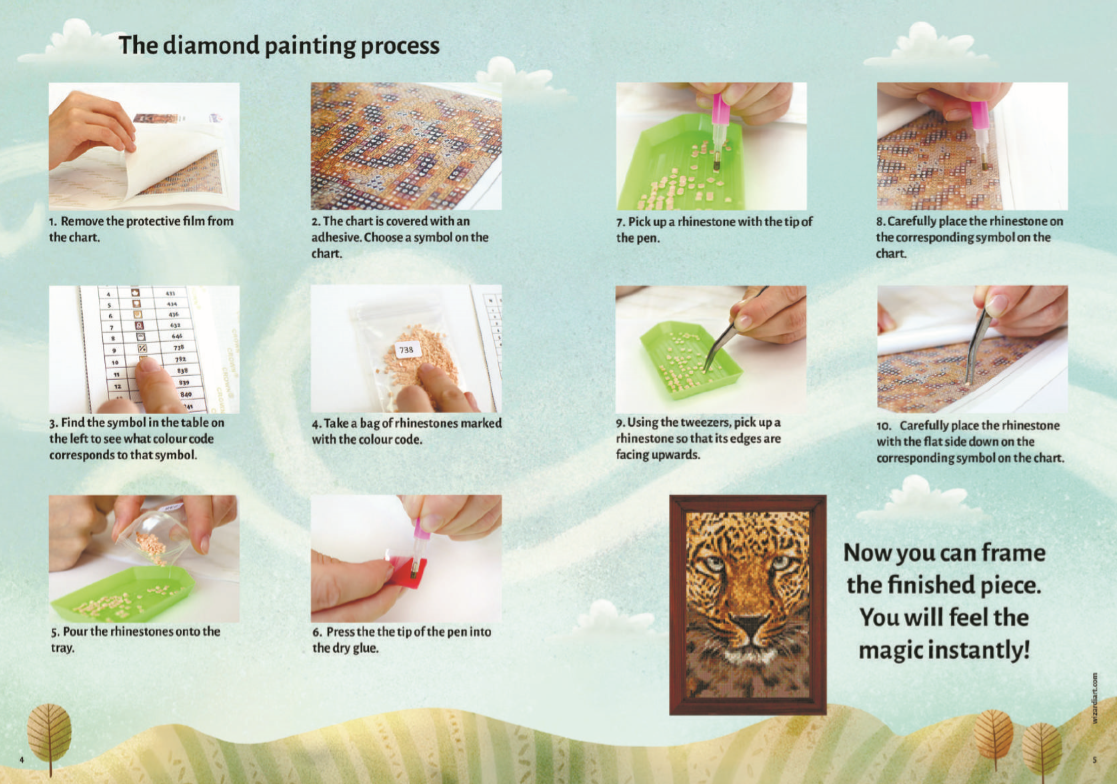 Diamond Painting Kussend Koppel