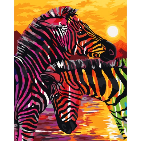 P.B.N. Kleurige Zebras