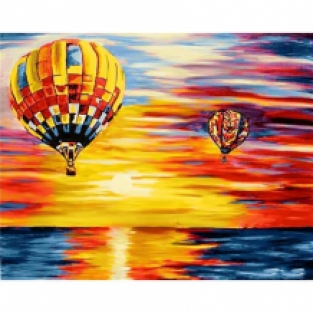 Diamond Painting Luchtballonnen